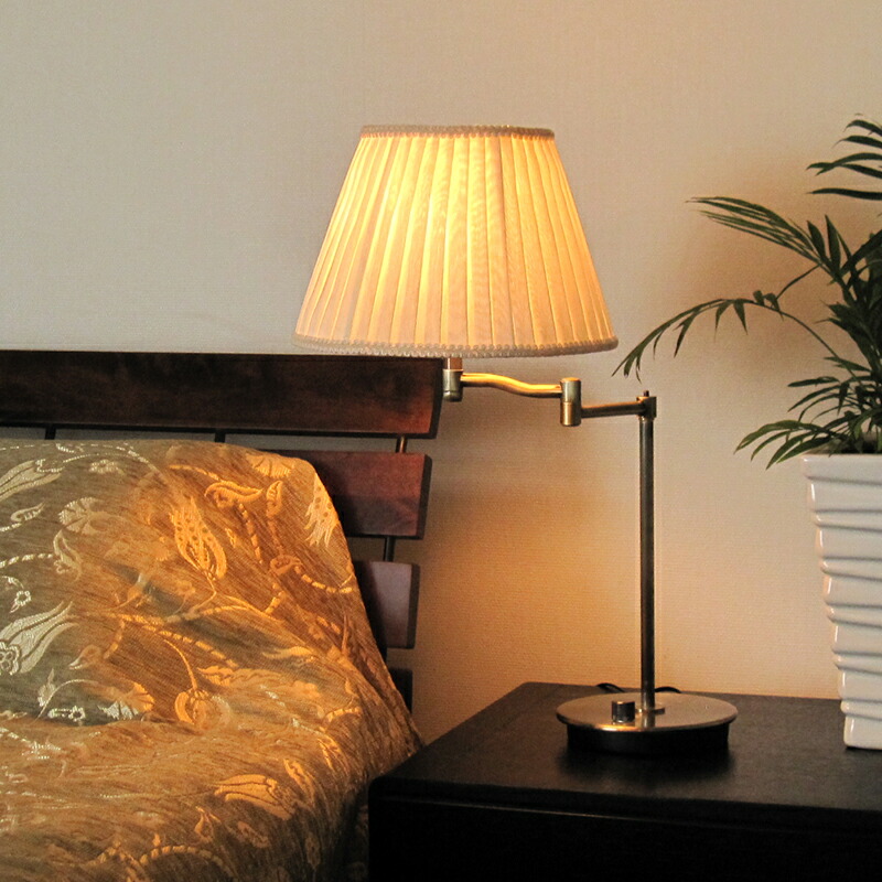 楽天市場】北欧風 アンティーク調 スイングアーム フロアスタンド