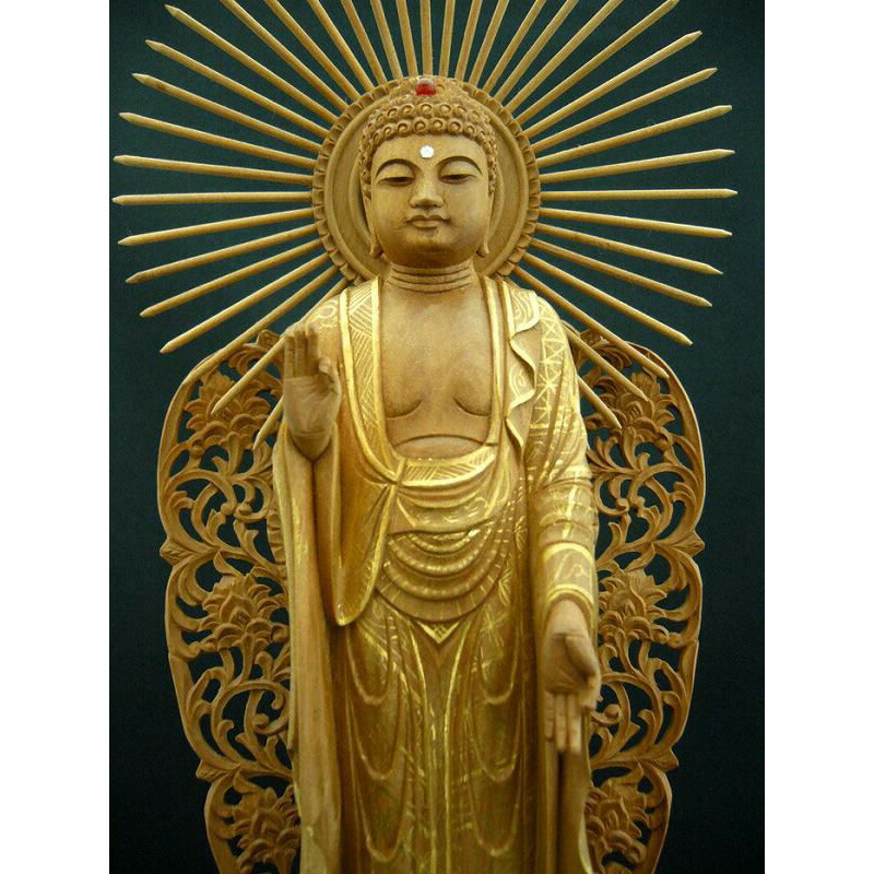 楽天市場】仏像 【総白檀製】 截金 ケマン六角台座 最高級 阿弥陀如来