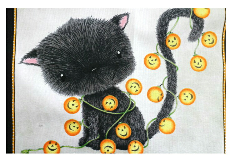 楽天市場】【パネル販売】USAコットン「猫の妖精パネル」 1パネル