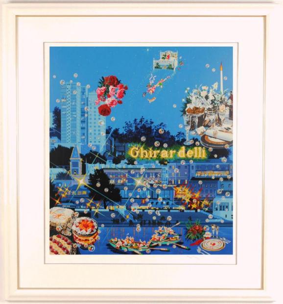 楽天市場】絵画 ヒロ・ヤマガタ ポスター ヒロヤマガタ ポスター 花火