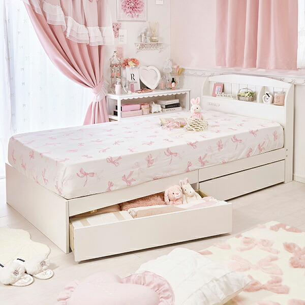 楽天市場】【P5倍！25日限定】【直送】デザイン収納ベッド(シングル