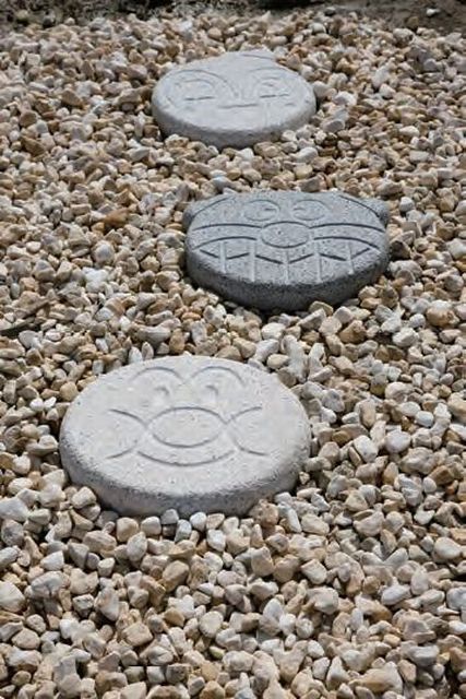 楽天市場】踏み石 飛び石 / ステップストーン ビスケット ハート D