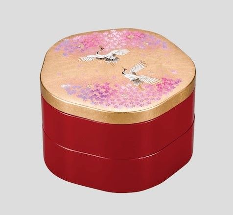 楽天市場】【輪島塗 重箱 四季草花蒔絵】輪島 職人 木 あての木 日本製