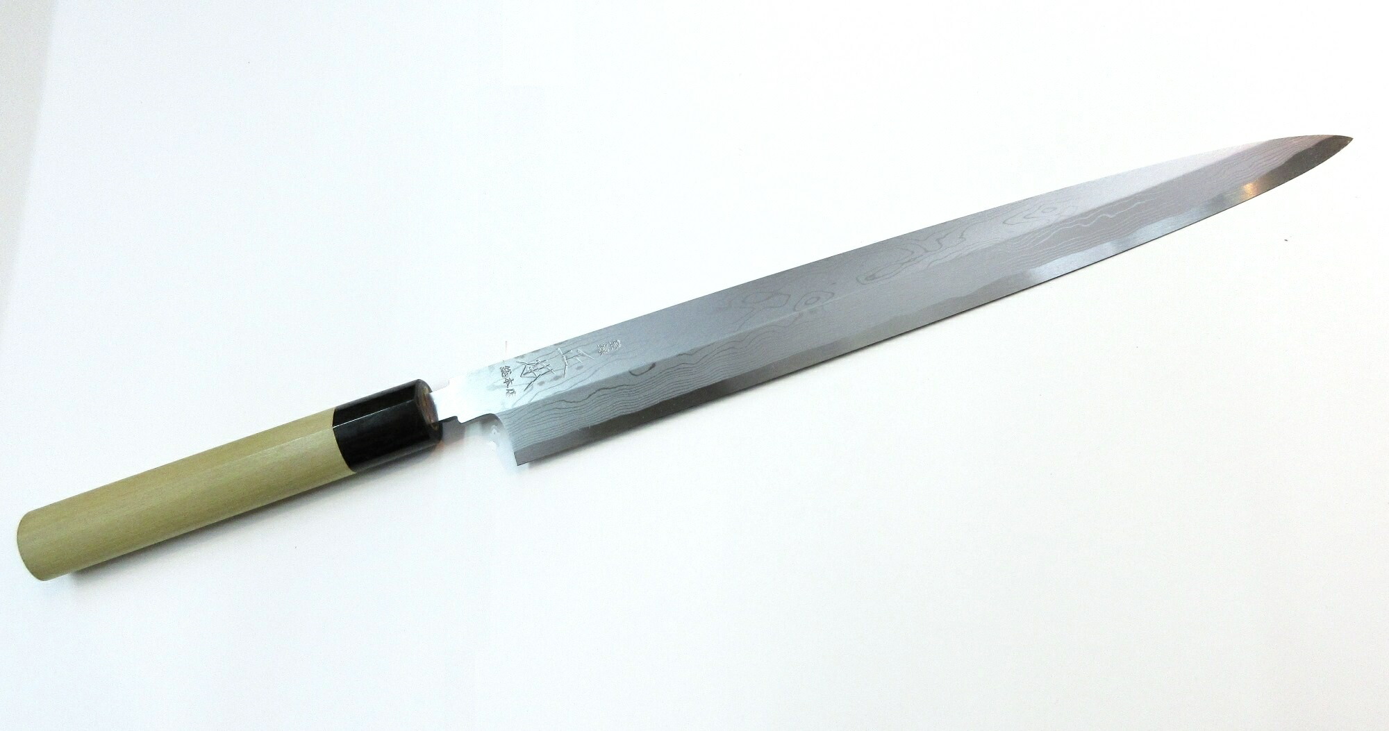 楽天市場】正本総本店 本焼青鋼 柳刃 包丁 鏡面仕上げ 青紙一号鋼