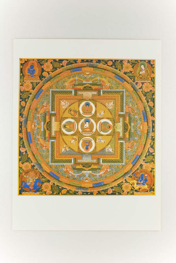 楽天市場】◇六道輪廻図（Wheel of Life）/タンカ／仏画／曼荼羅