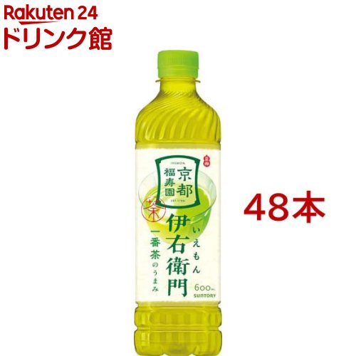 楽天市場】サントリー 緑茶 伊右衛門(600ml×24本入)【伊右衛門