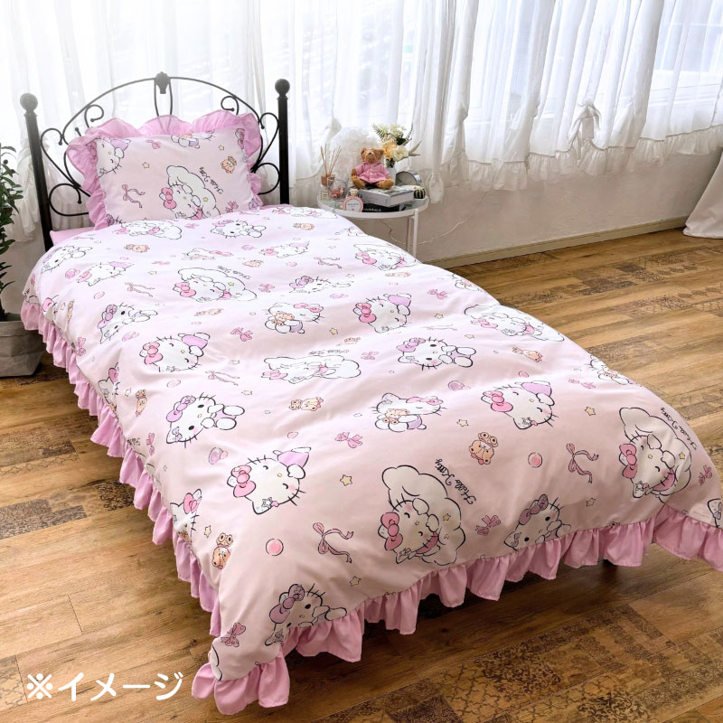 楽天市場】マイメロディ フリル付き布団カバー3点セット（シングル和洋