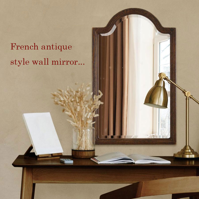 楽天市場】壁掛けミラー 鏡 ミラー 木製フレーム 日本製 フレンチ