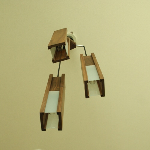 ファロス ペンダントライト 3連タイプ (カラーウォールナット