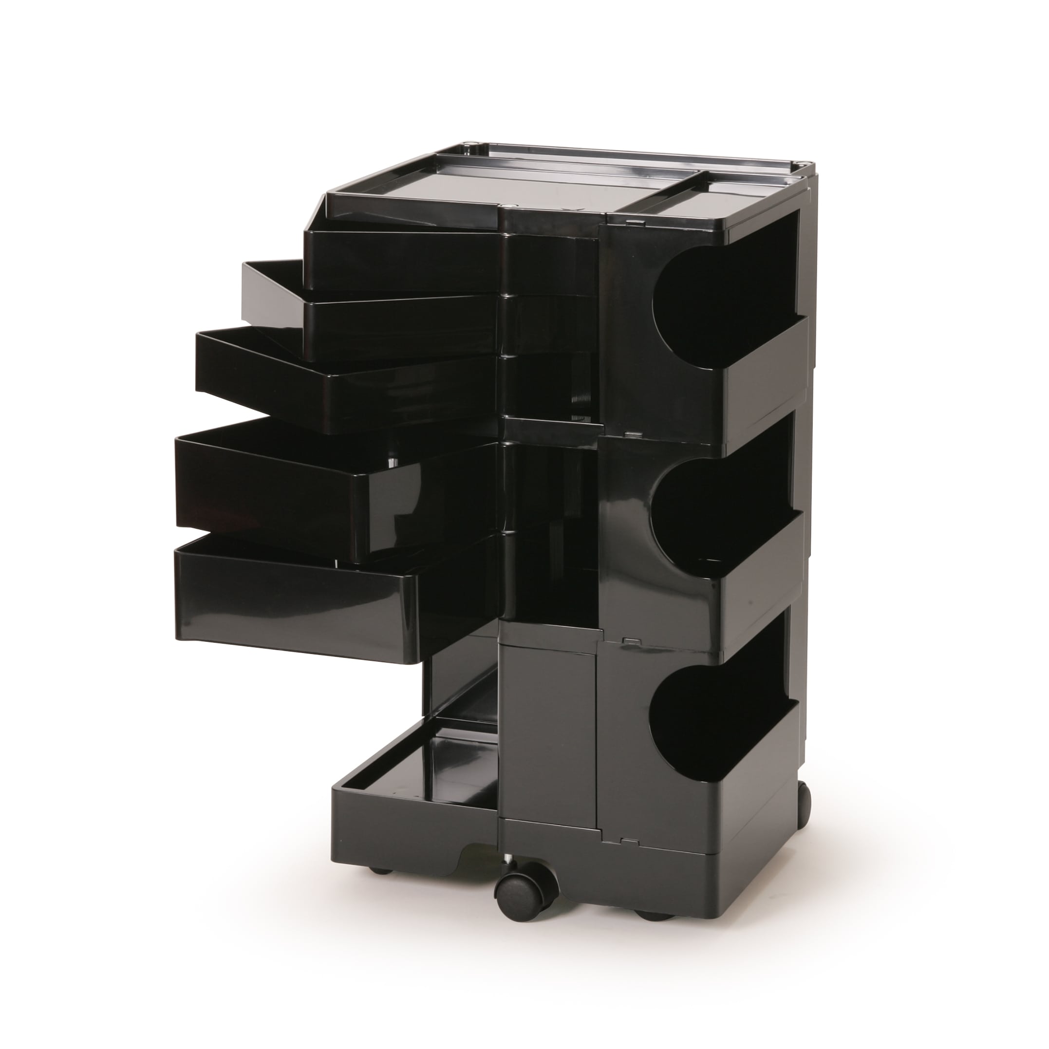 ボビーワゴン 3段(5トレイ) (カラーレッド) | ビーライン(B-LINE