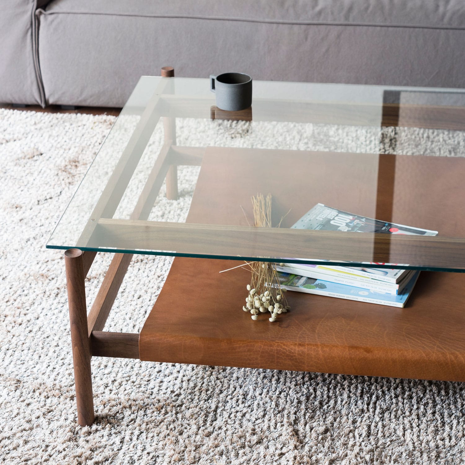 トラ ローテーブル (樹種オーク サイズ1360 張地ZN230) | レンバシー