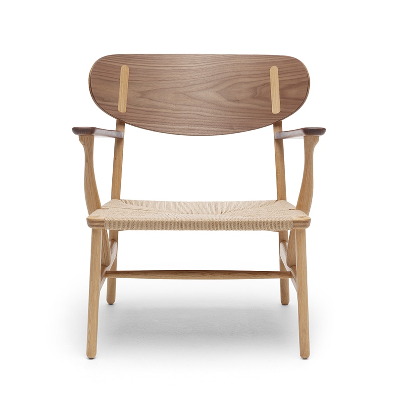 CH22 ラウンジチェア (樹種 / 塗装オーク材：ソープ仕上げ ペーパー