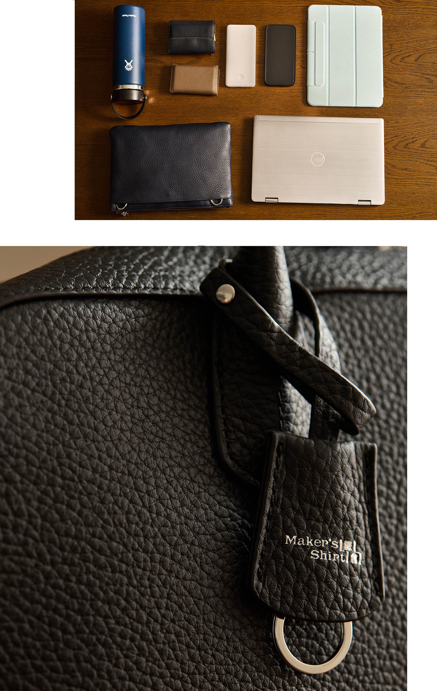 シュリンクレザー・ブリーフバッグ | メーカーズシャツ鎌倉 公式通販