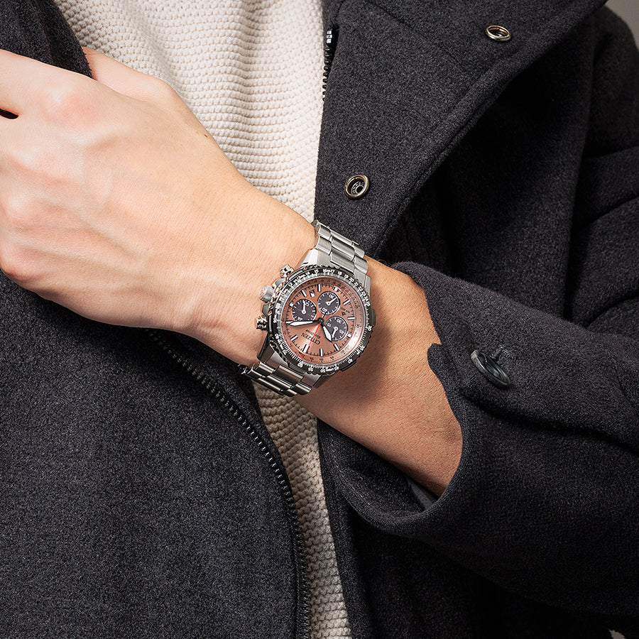 シチズン プロマスター スカイシリーズ エコ・ドライブ クロノグラフ