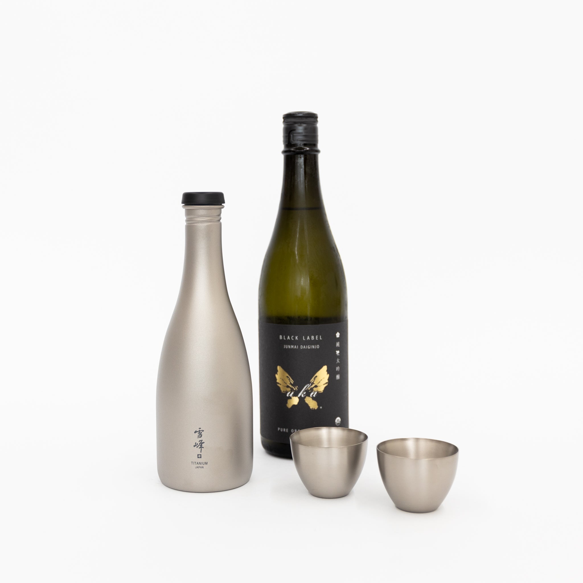 Snow Peak Titanium Sake Bottle | Tortoise General Store