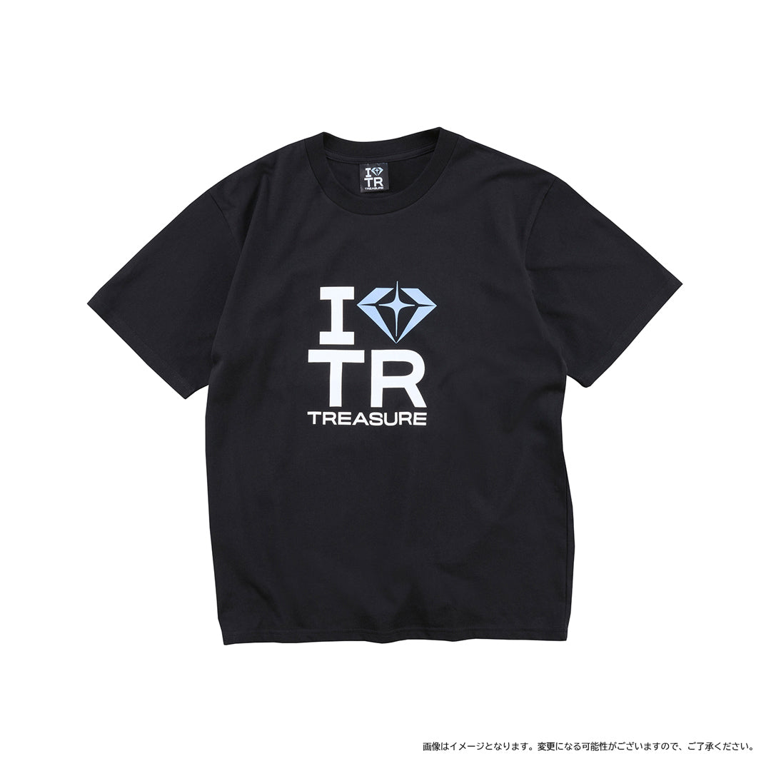 I LOVE TREASURE Tシャツ（BLACK） – YGEX OFFICIAL SHOP