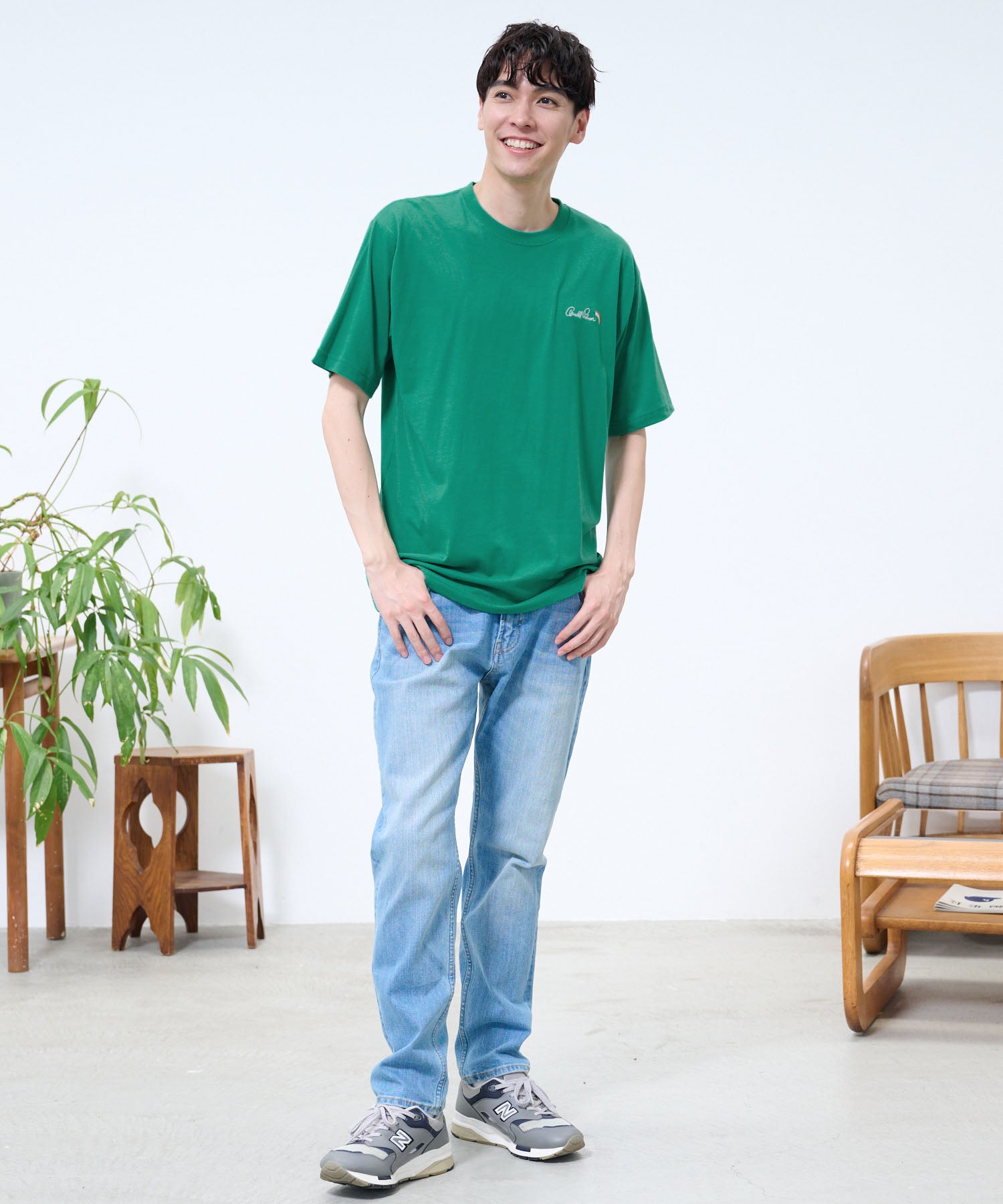 シェア レイングラフィック バックロゴTシャツ（Tシャツ/カットソー