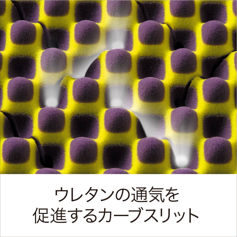 エアー03] マットレス／BASIC （シングル）9x97x195cm グレーベージュ