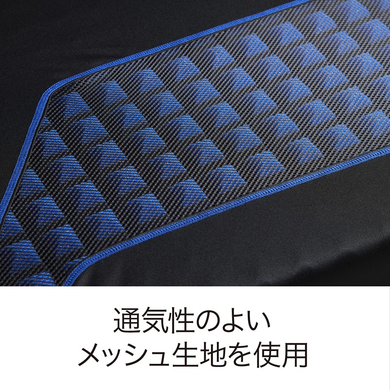 エアーSI］ベッドマットレス／HARD （シングル）97×195×14cm ブルー