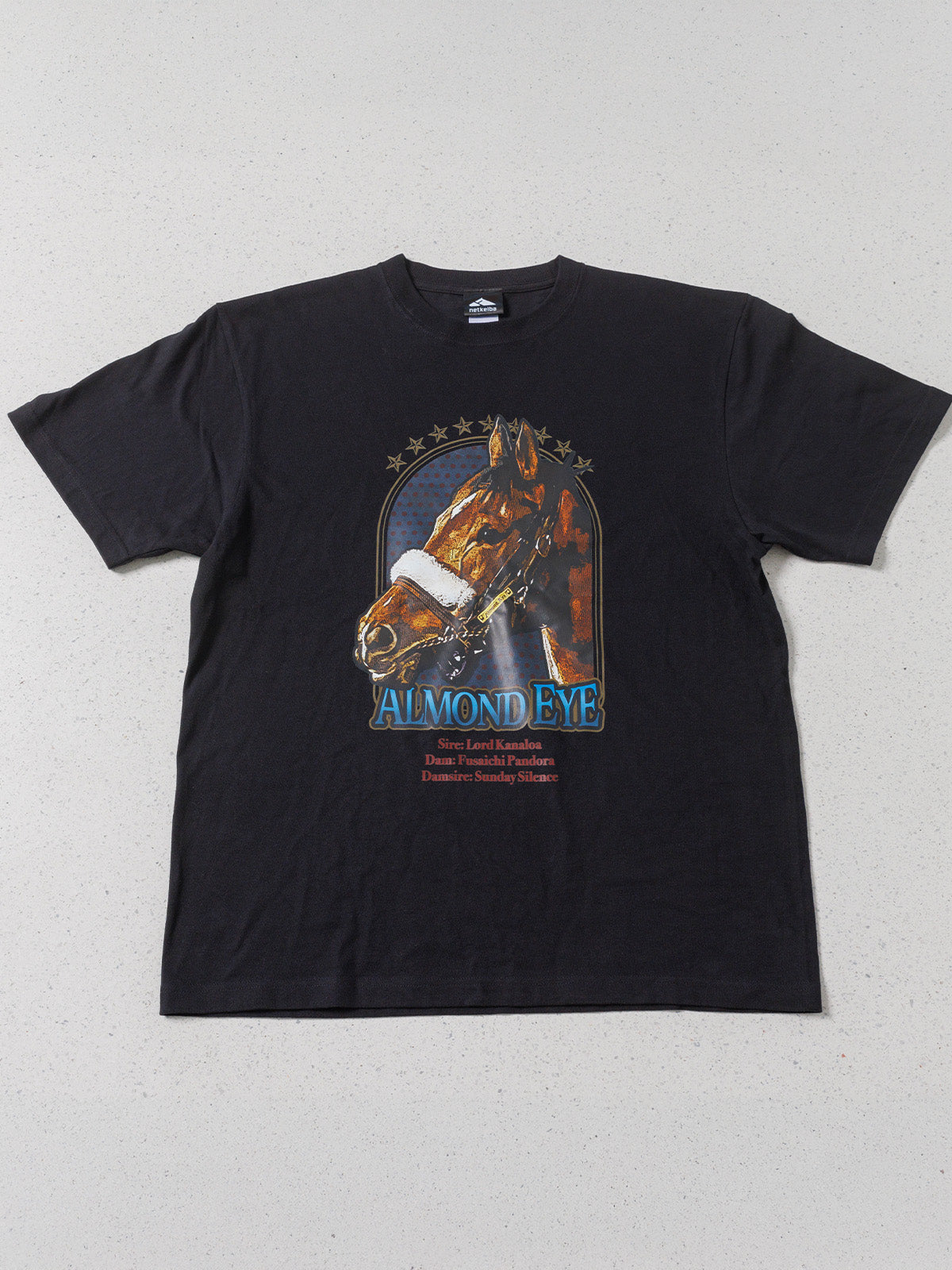アーモンドアイ・ポートレートTシャツ｜netkeiba