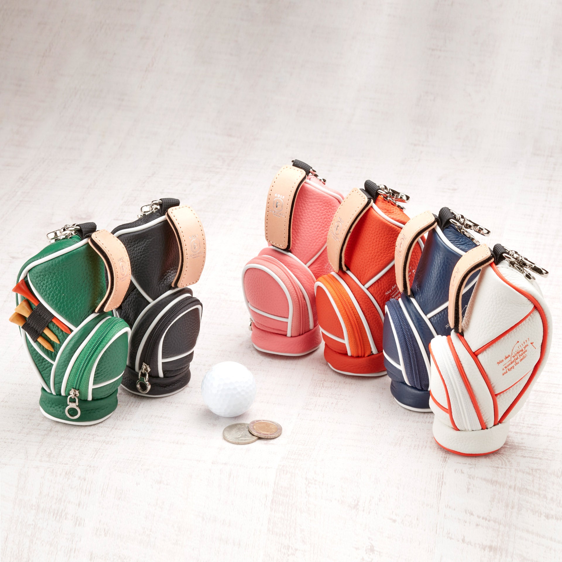 アトリエ・ヒロ アドバンテージ キャディーバッグ型ゴルフボールケース