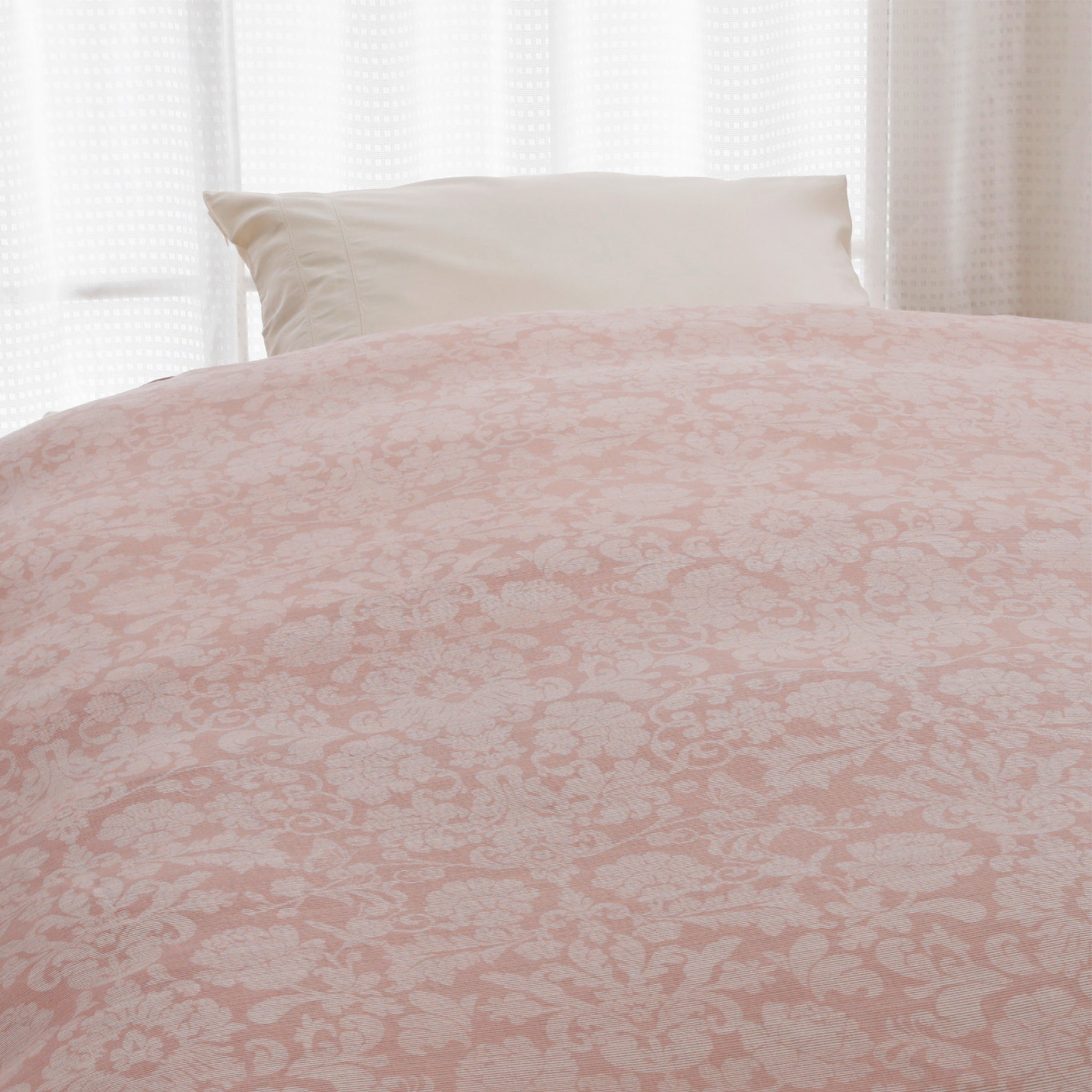 ロマンス小杉 純日本製 掛け布団カバー 綿100％ シングルロング 洗える