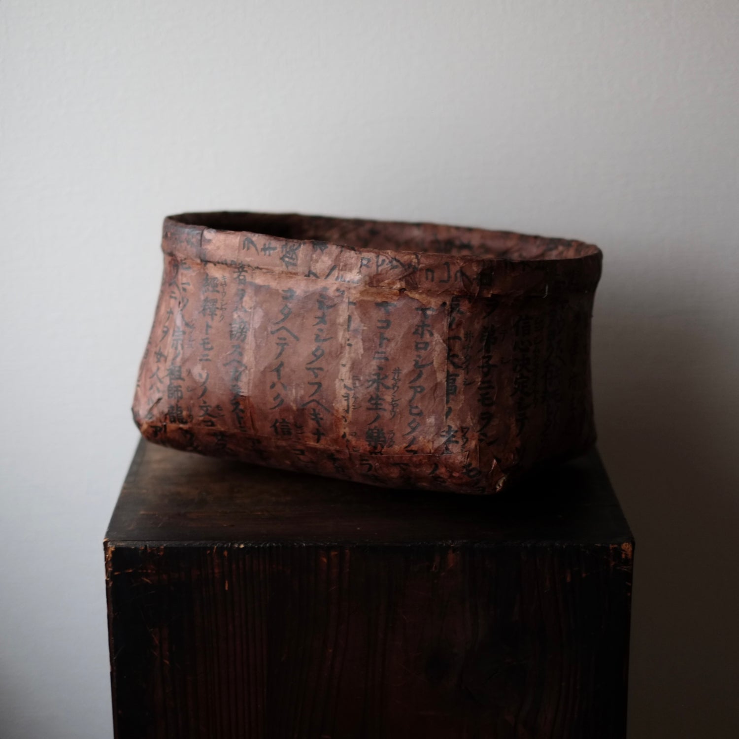 一閑張 時代籠 小 (明治-戦前) – 逢季荘