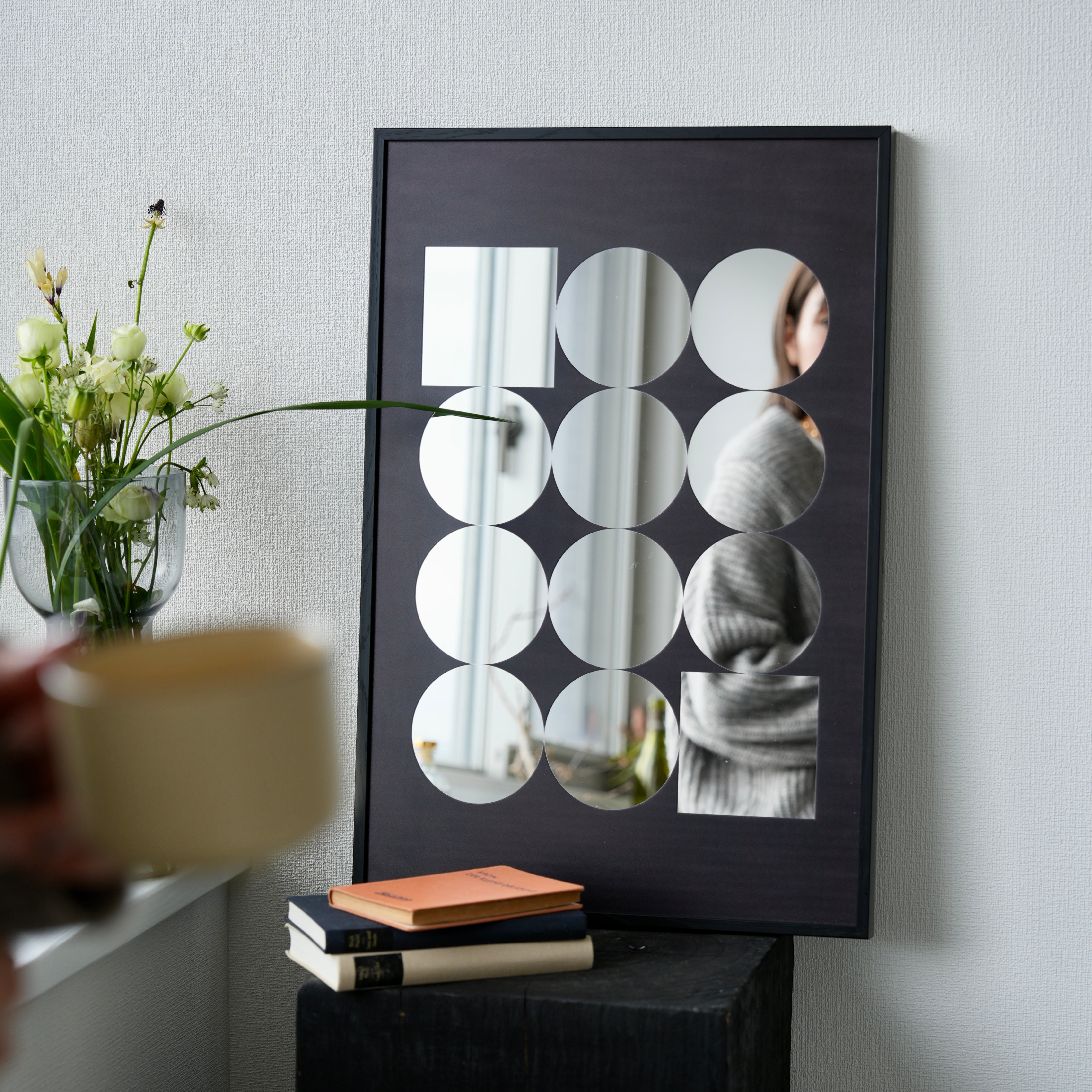 ミラーシルバー アートパネル