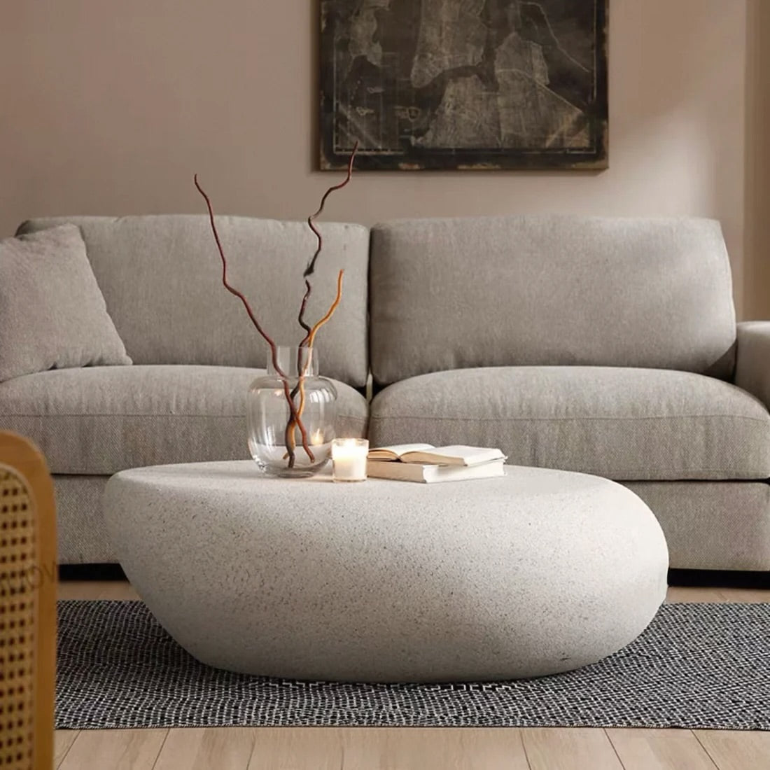 ストーンフロー センターテーブル