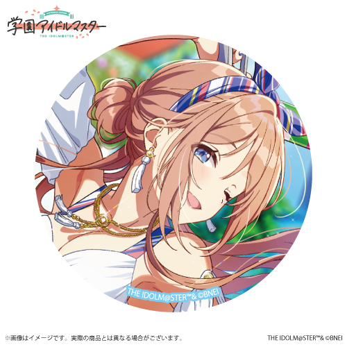 学園アイドルマスター 公式トレーディング缶バッジ「キミとセミブルー」