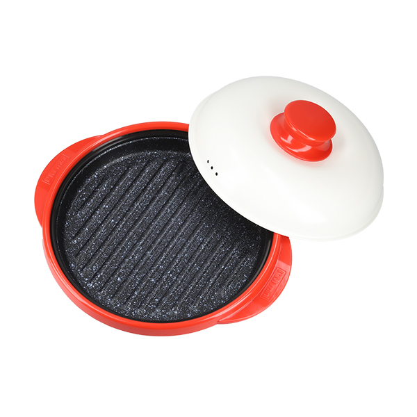 電子レンジ専用調理器具 レンジメート プロ/レッド(レッド)｜近鉄