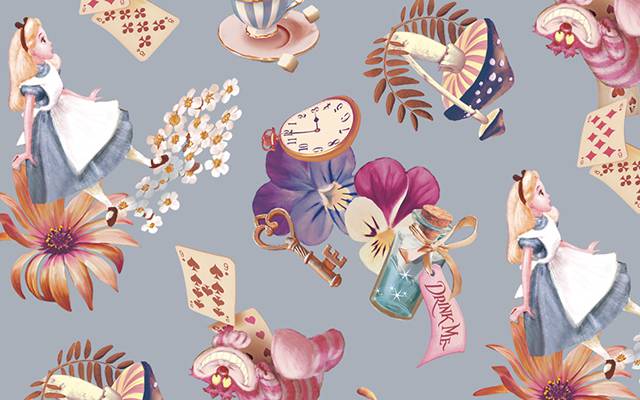 おとなのディズニー雑貨 不思議の国のアリス クリアファイル A4