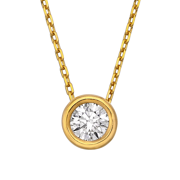 純金 ダイヤモンド ペンダント 0.2カラット | 高品質 金・プラチナ