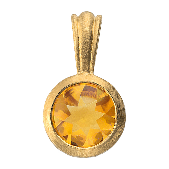 K18イエローゴールド シトリン ペンダントトップ | 高品質 金・プラチナ
