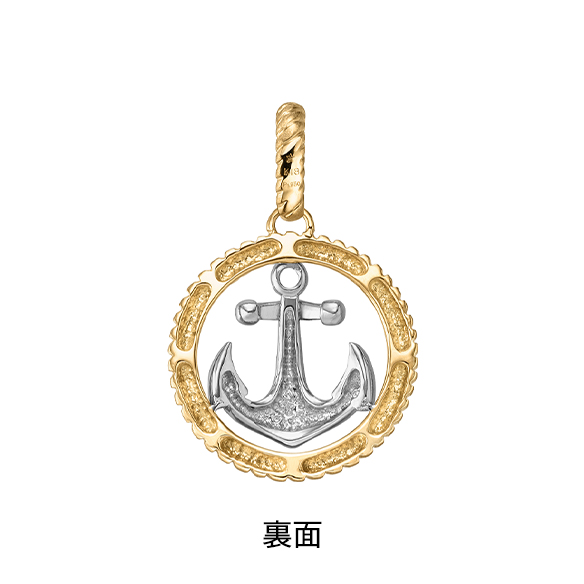 プラチナ/K18イエローゴールド ペンダントトップ | 高品質 金・プラチナ