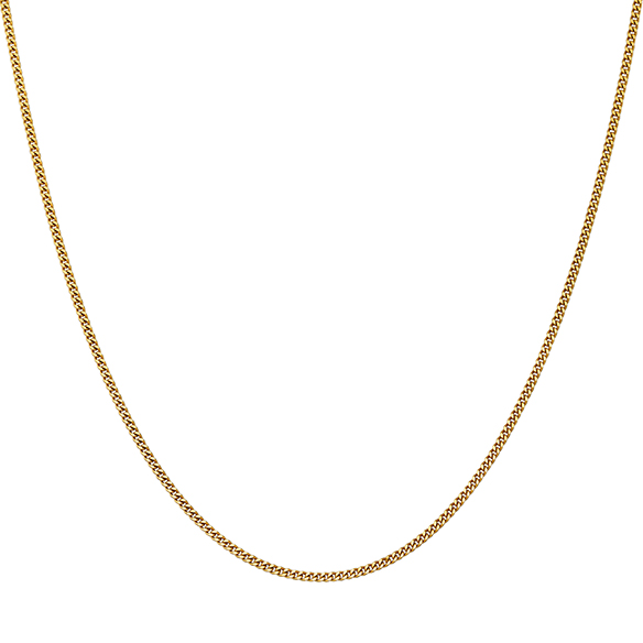 K18イエローゴールド キヘイネックレス （2面カット） 20g/60cm | 高