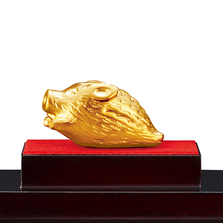 純金置物 十二支 「寅」 ＜大淵光則原型作＞ | 高品質 金・プラチナ