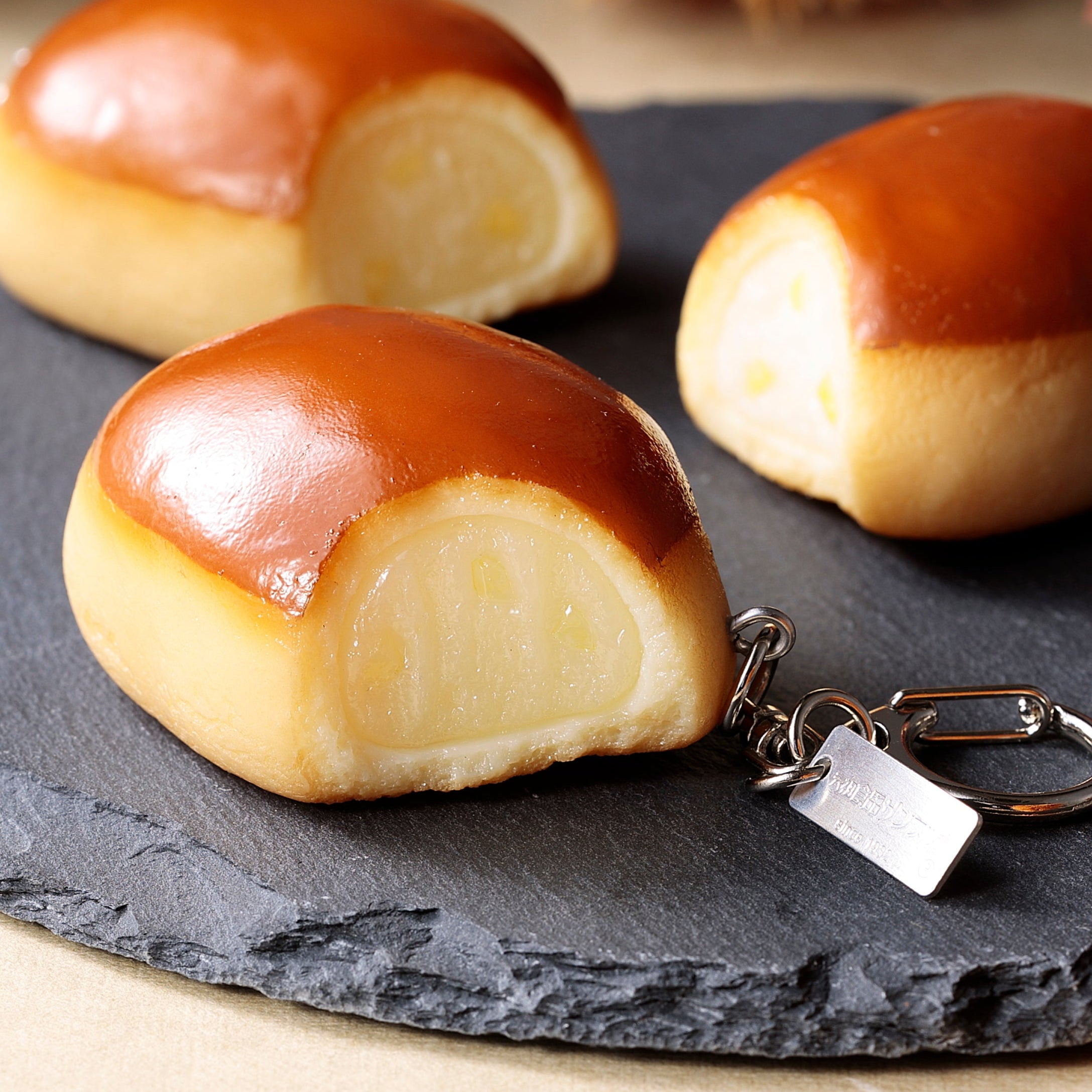 元祖食品サンプル屋|キーリング くりまんじゅう