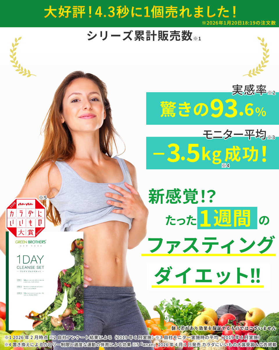 1DAY CLEANSE SET（ワンデイクレンズセット）