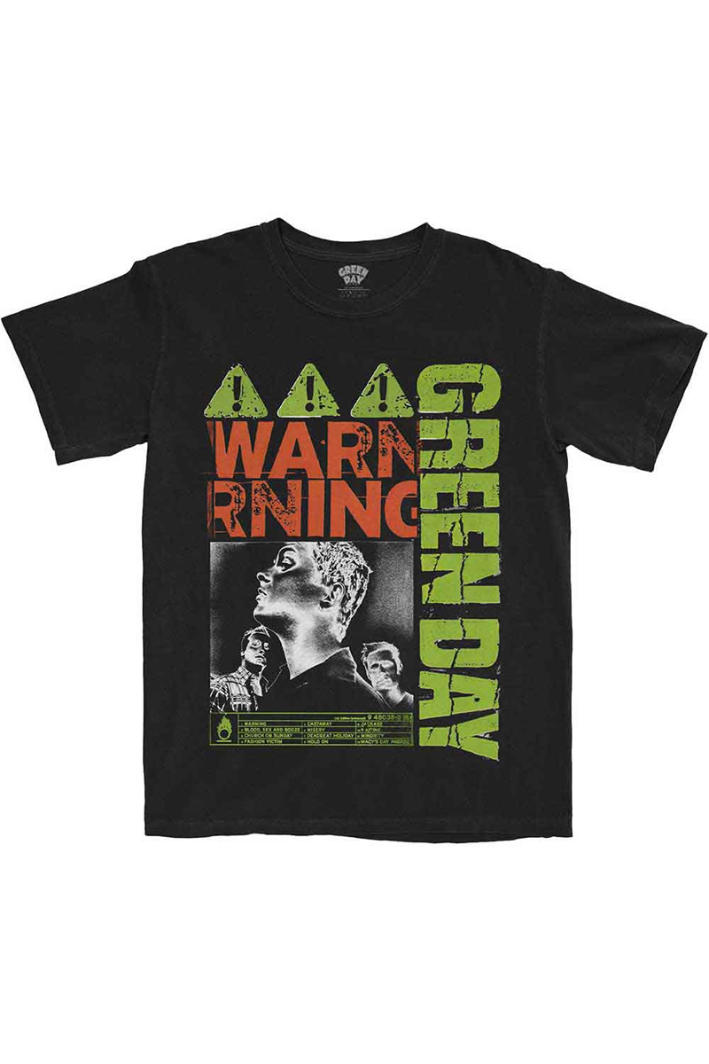 GREEN DAY バンドTシャツ ユニセックス : WARNING / ロック