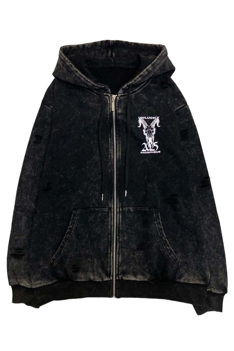 予約商品】Unlucky Morpheus×GEKIROCK CLOTHING コラボ・ジップアップ