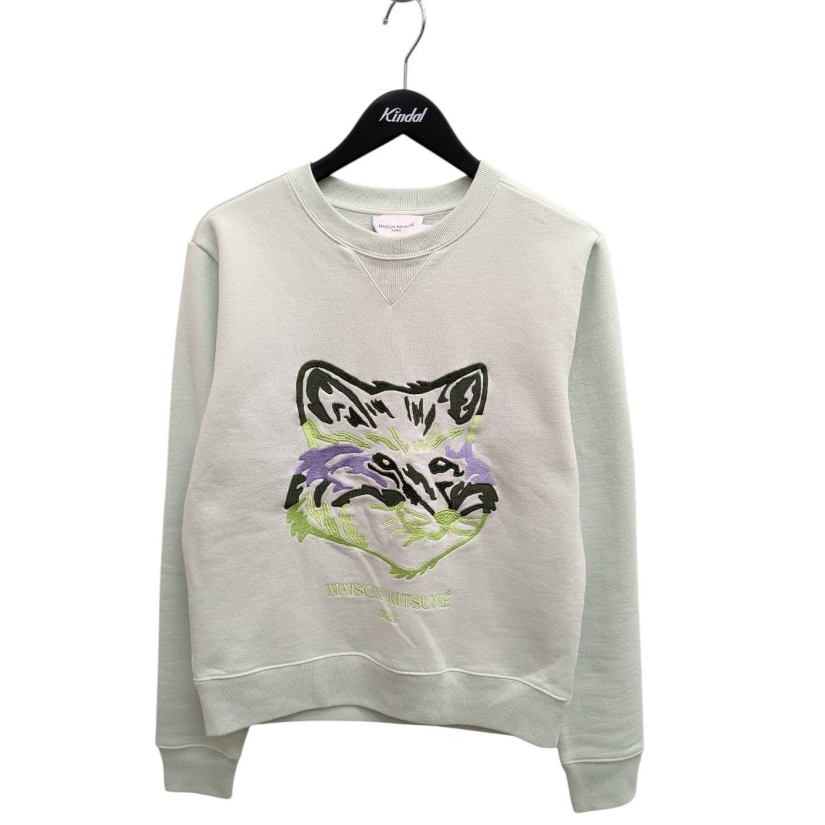 MAISON KITSUNE(メゾンキツネ) BIG FOX EMBROIDERY REGULAR SWEATSHIRT