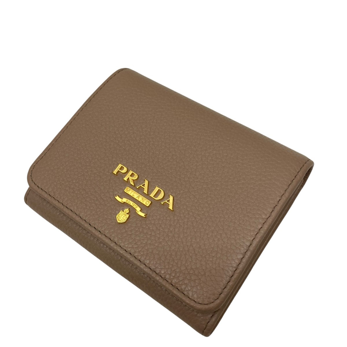 PRADA(プラダ) 3つ折り財布 ベージュ｜【公式】カインドオルオンライン