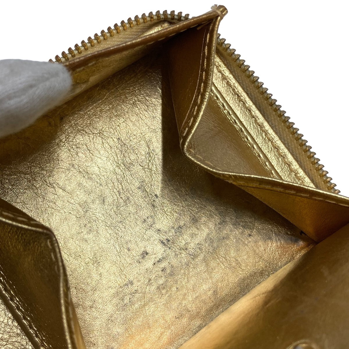 COMME des GARCONS(コムデギャルソン) 財布 ゴールド｜【公式