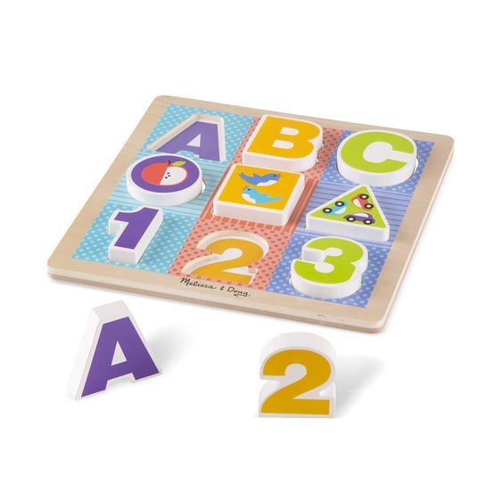 ABC-123 Chunky Puzzle(DISC) – CM School Supply