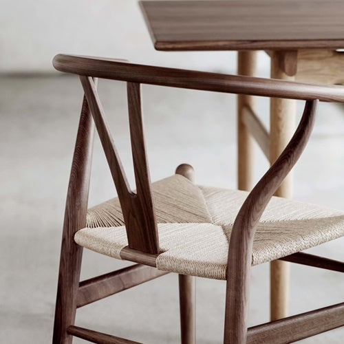 CH24 Yチェア ウォルナット材/オイル仕上/ナチュラルペーパーコード