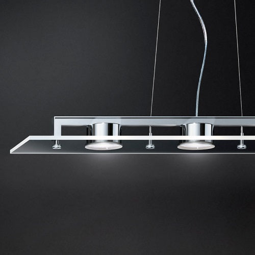 P-FLAT ペンダントライト 3灯 クリア W870mm - YAMAGIWA OnlineStore