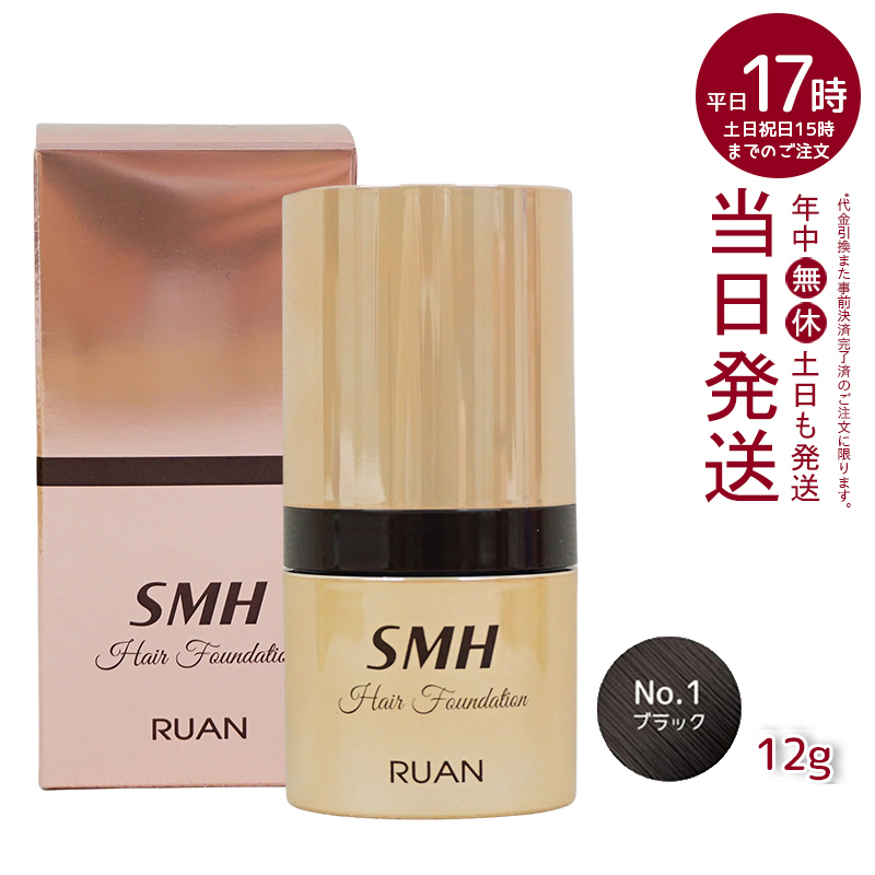 スーパーミリオンヘアー ルアン SMH ヘアファンデーション 12g No.1