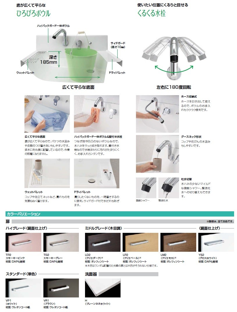 INAX（イナックス） AR3N-755SY＋MARE-751XS リクシル 洗面化粧台
