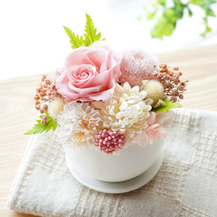 仏花 お供え プリザーブドフラワー るりか 供花 アレンジメント 仏壇